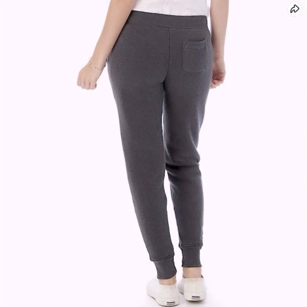 ALTERNATIVE Eco Classic Soft Fleece Sweatpants Eco Black Women's Size M - Picture 3 of 11